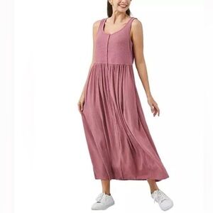 Frye And Co . Sleeveless 2XL Midi Maxi Dress - Mauve